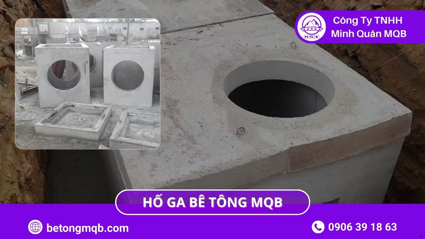 Cấu Tạo Hố Ga Thoát Nước: 5 Bộ Phận Quan Trọng | Bê Tông 
