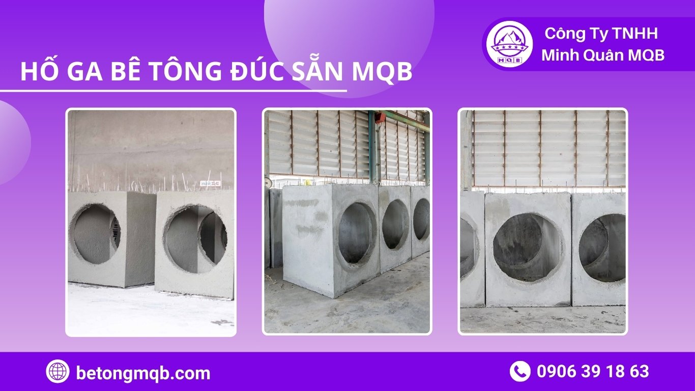 hố ga bê tông module hóa hạ tầng