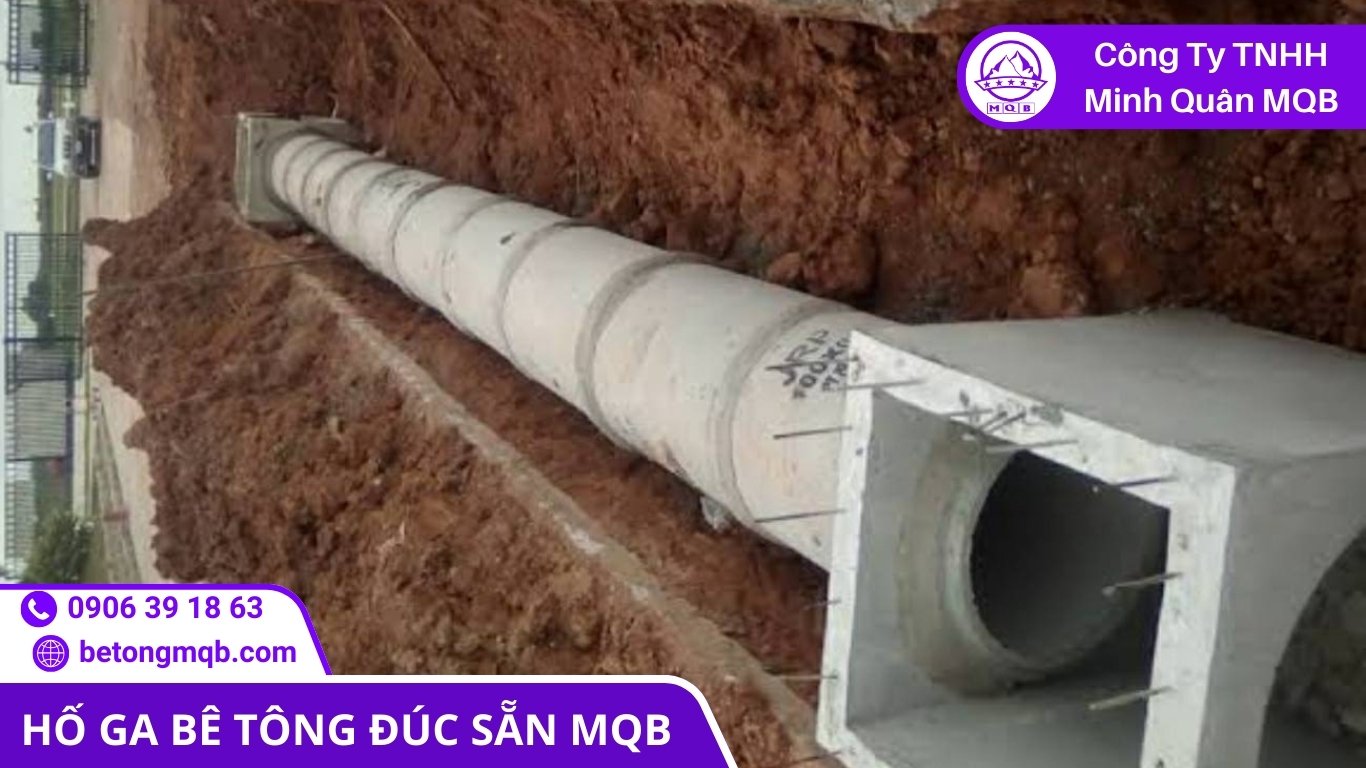 hố ga bê tông ven biển Vũng Tàu