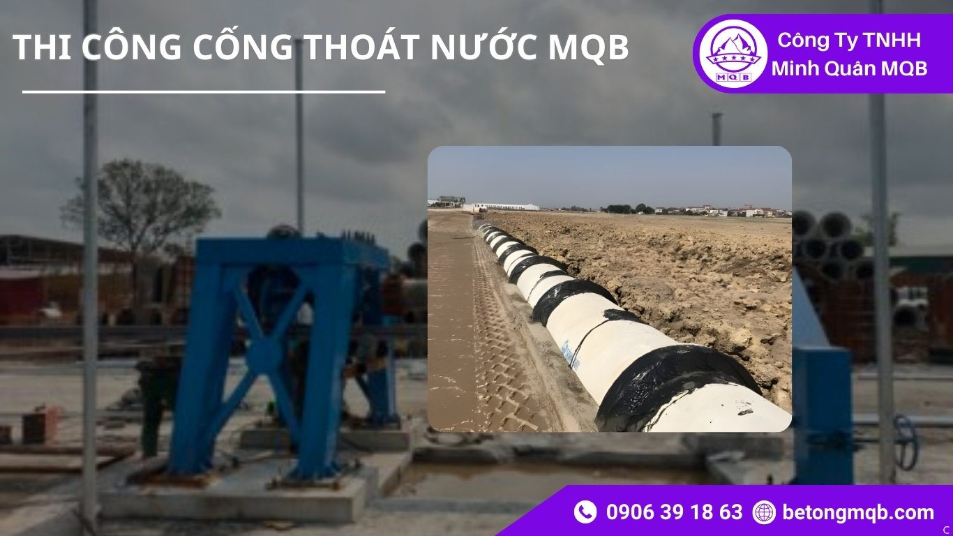 7 Bài Học Cải Tạo Hệ Thống Thoát Nước Sau Nhiều Năm Khai Thác | Bê Tông MQB 3 kết quả cải tạo hệ thống thoát nước