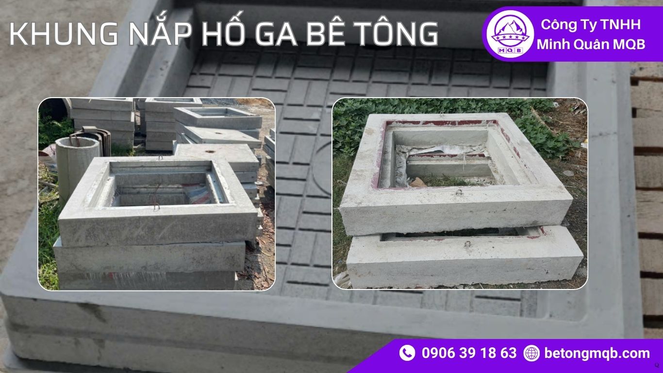 5 Mẹo Khung Nắp Hố Ga Bê Tông Chống Trộm | Bê Tông MQB