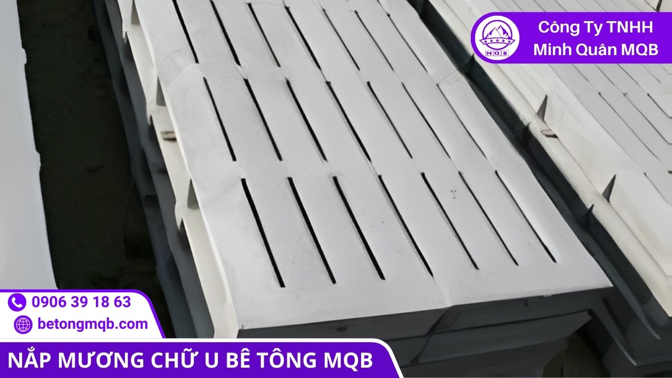 lỗi gối đỡ gây hư hỏng tấm đan nắp mương chữ U