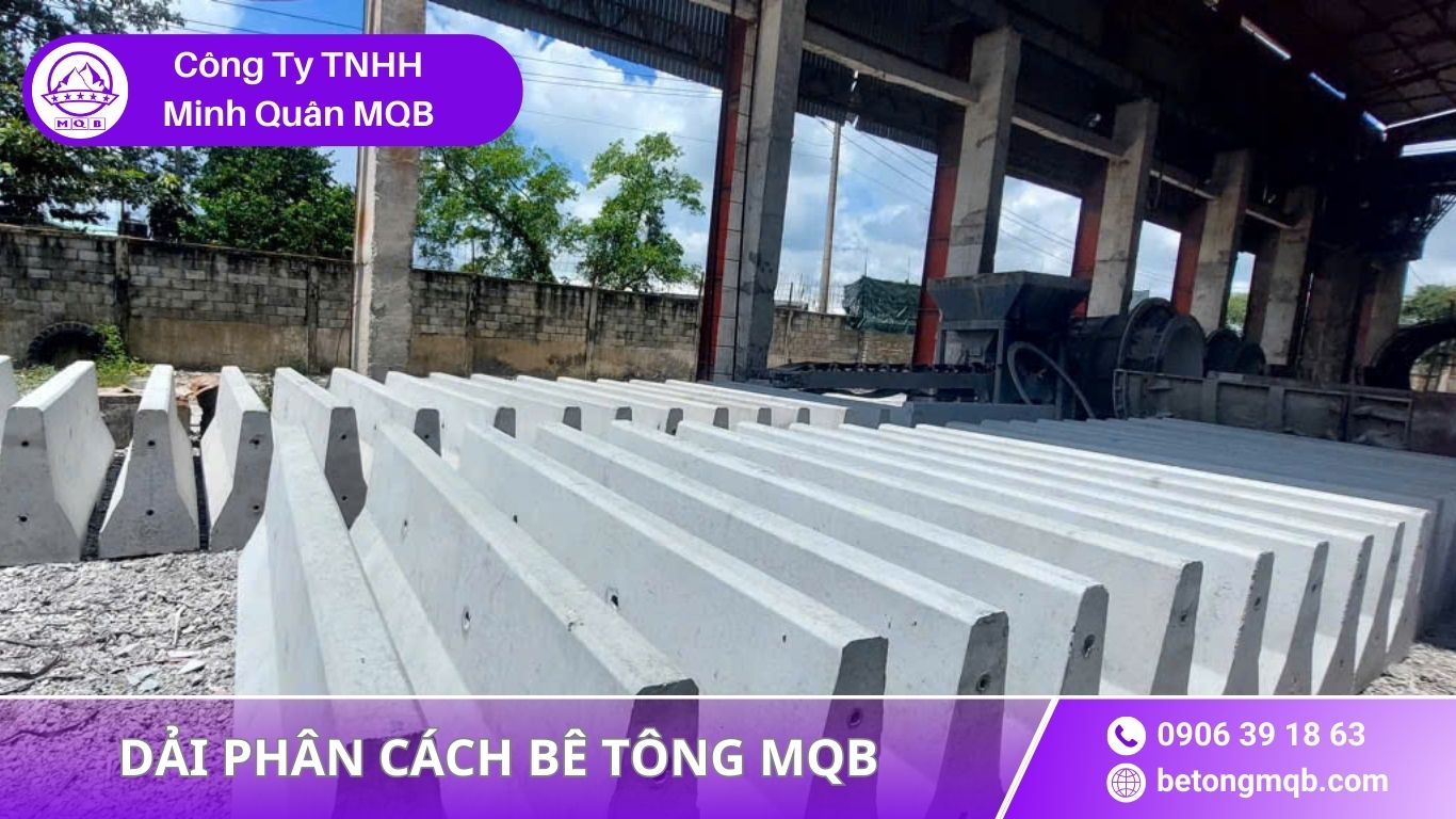 MQB cung cấp dải phân cách Cần Giờ