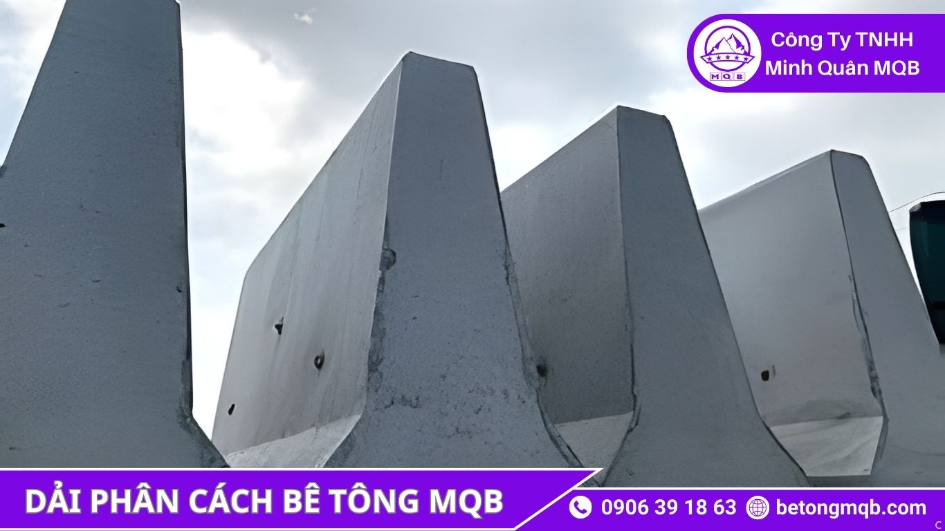 MQB cung cấp dải phân cách bê tông Đồng Nai