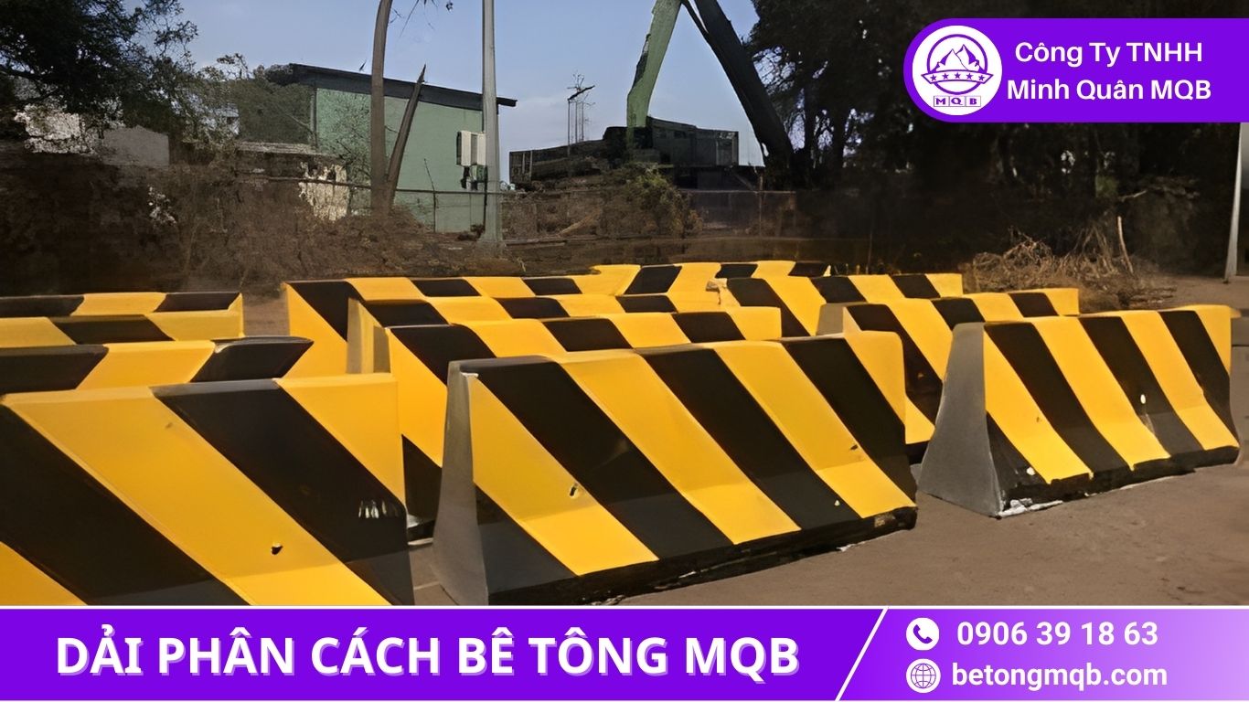 MQB cung cấp dải phân cách bê tông Long An