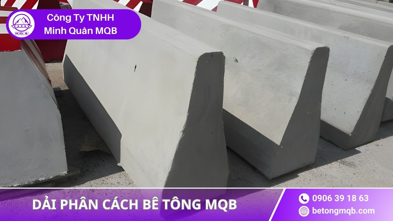 MQB cung cấp dải phân cách Nhà Bè
