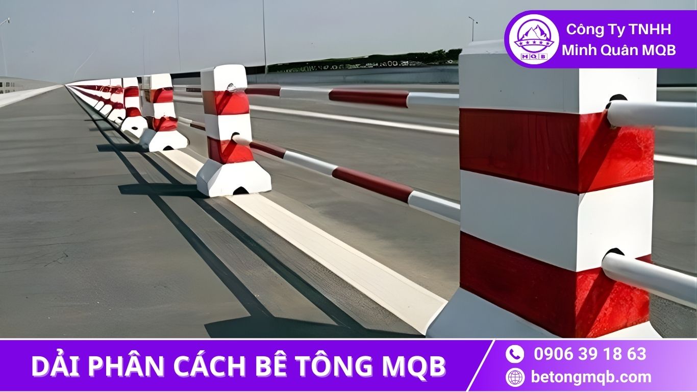 MQB cung cấp dải phân cách bê tông TPHCM