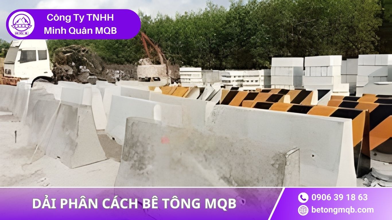 MQB cung cấp dải phân cách bê tông Vũng Tàu