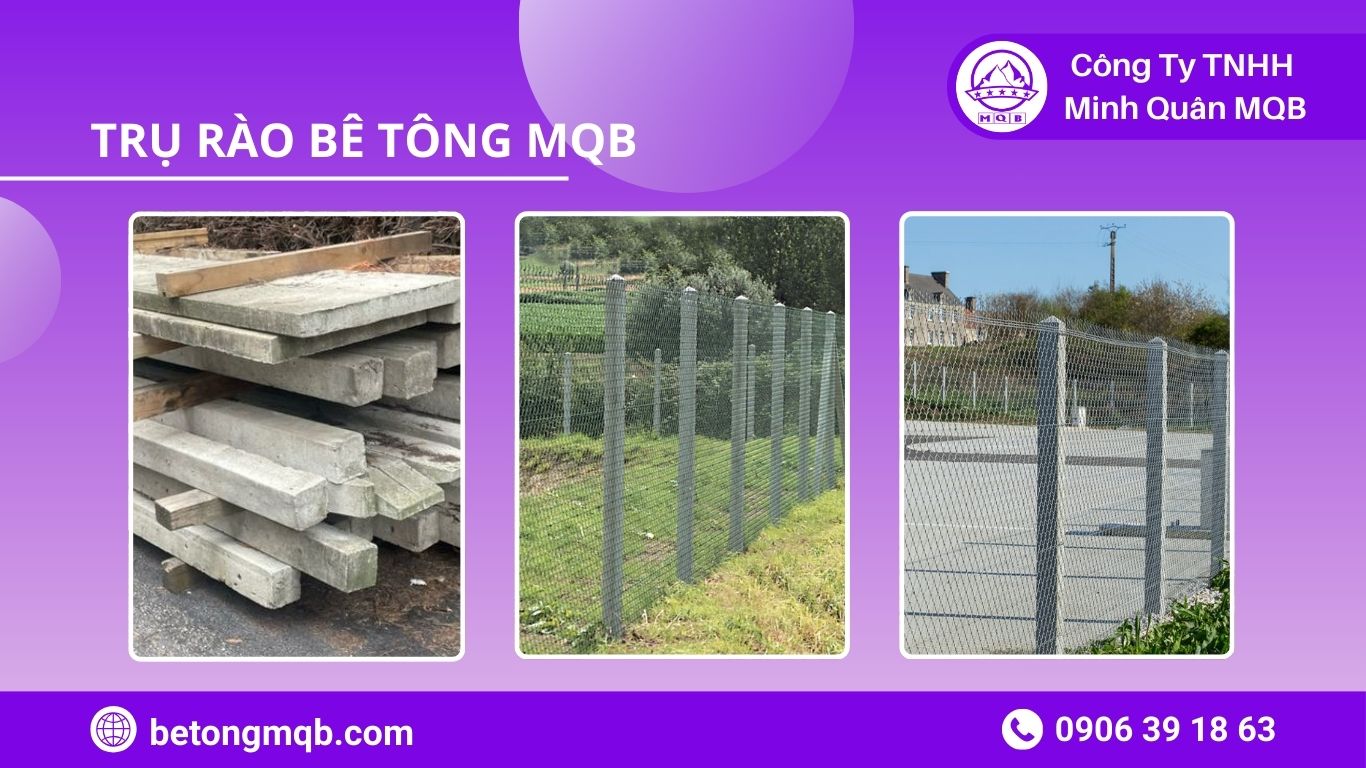 MQB trụ bê tông hộ gia đình