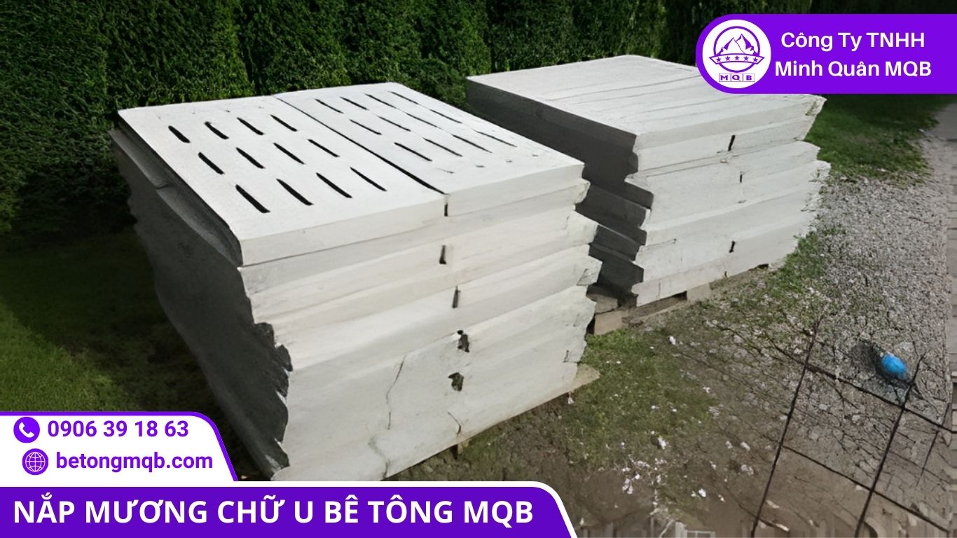 6 Xu Hướng Thiết Kế Mương Chữ U & Tấm Đan Nắp Mương Năm 2026 | Bê Tông MQB 3 vai trò tấm đan nắp mương chữ U trong chống ngập đô thị