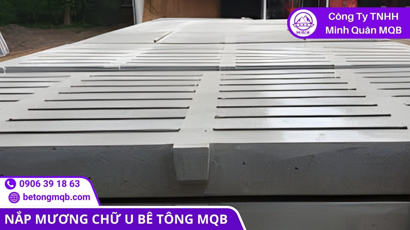 Nắp Rãnh Thoát Nước Chịu Tải 2026: Chọn Gang, Thép Hay Đan Bê Tông? | Bê Tông MQB 2 so sánh nắp rãnh thoát nước chịu tải gang thép bê tông