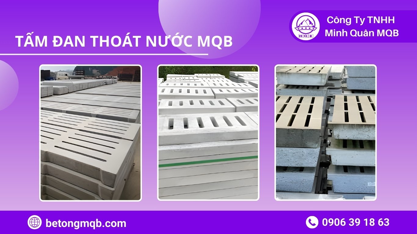 nghiệm thu tấm đan thoát nước đúc sẵn trong đầu tư công