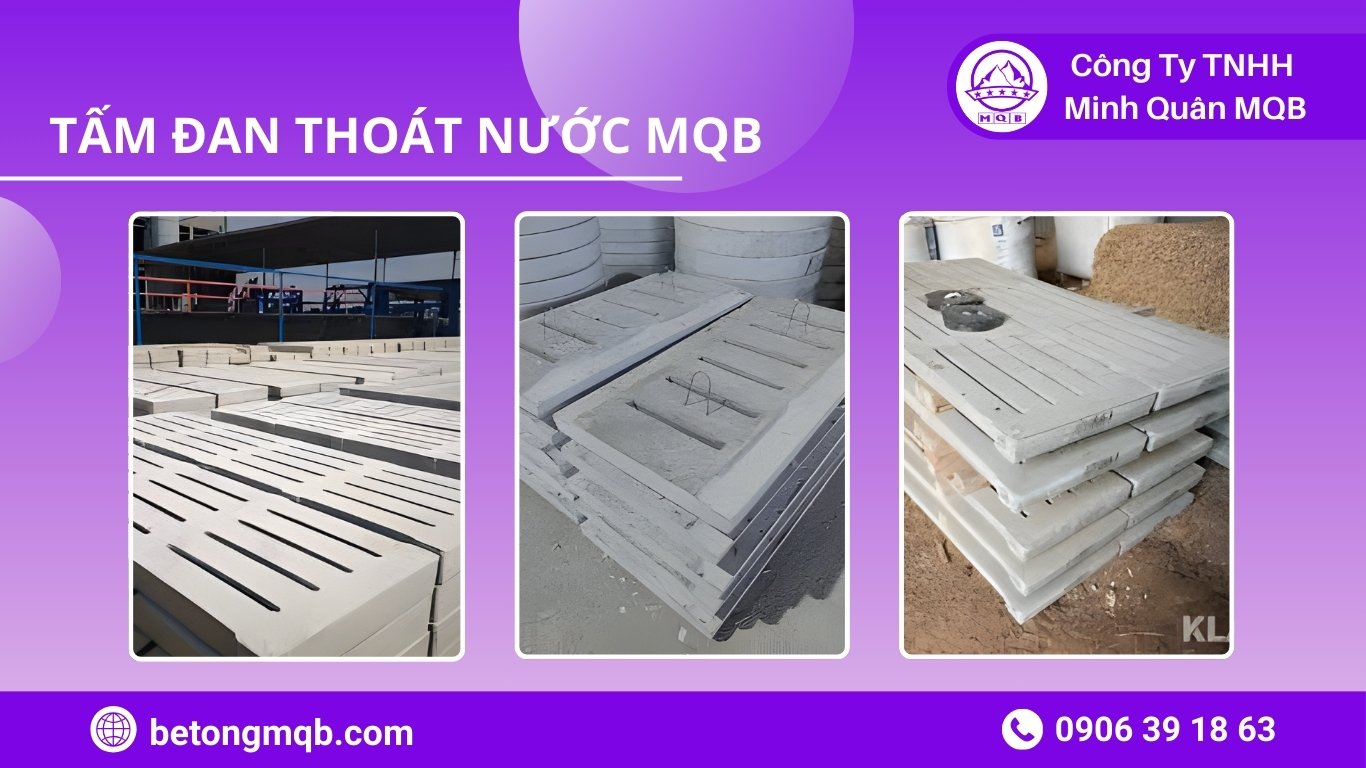 nghiệm thu tấm đan thoát nước sau thi công