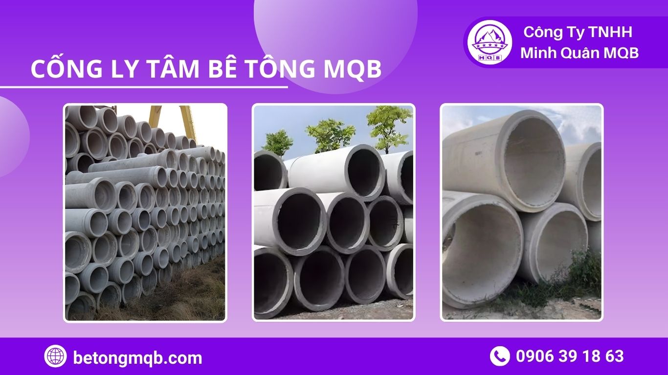Nhu Cầu Ống Cống Ly Tâm Miền Nam Tăng Mạnh Giai Đoạn 2026–2030 | Bê Tông MQB 4 cống ly tâm MQB