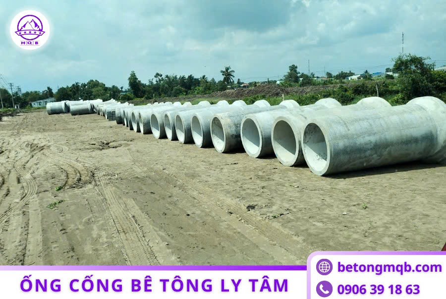 Ống Cống Ly Tâm Bê Tông Mác Cao Trong Dự Án Chống Ngập 2026–2030 | Bê Tông MQB 2 cấu tạo ống cống ly tâm bê tông mác cao