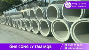 ống cống ly tâm sau bão lũ