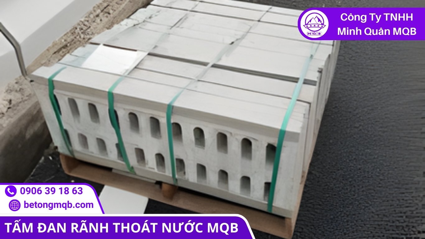 6 Xu Hướng Tấm Đan Rãnh Thoát Nước Chịu Tải Cao 2026 | Bê Tông MQB 2 rãnh thoát nước hiện đại chống ngập cho đô thị và khu công nghiệp
