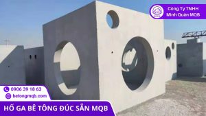 so sánh hố ga bê tông đúc sẵn và thi công tại chỗ