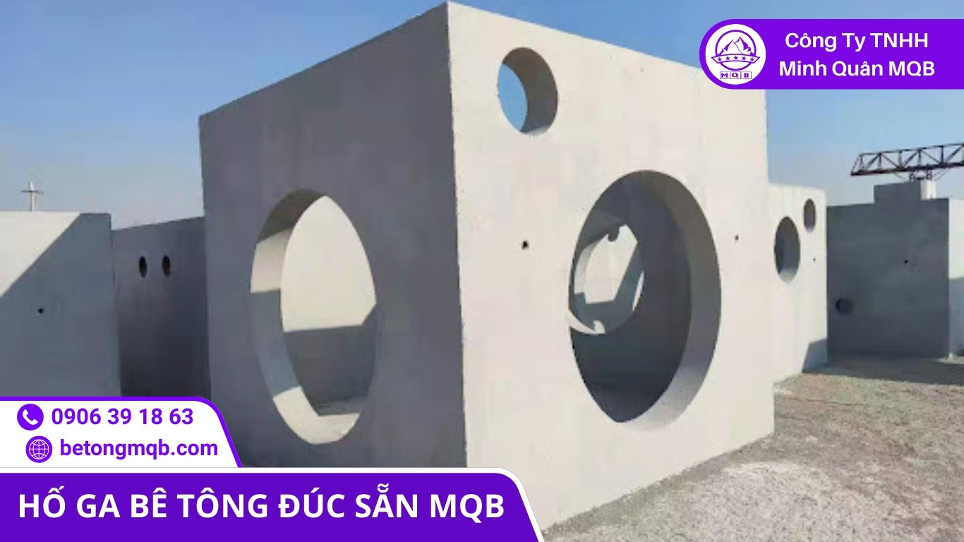 so sánh hố ga bê tông đúc sẵn và thi công tại chỗ