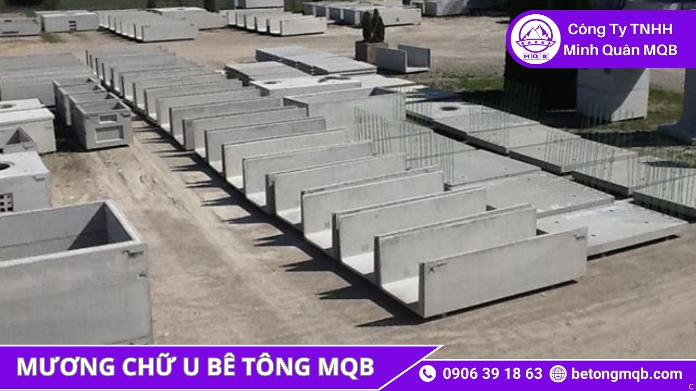 so sánh mương U thoát nước mùa mưa và rãnh xây