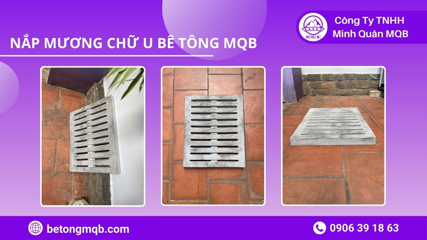 cách đọc tải trọng tấm đan nắp mương chữ U