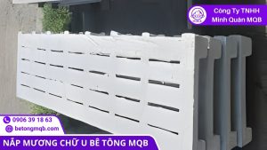 tấm đan nắp mương chữ U đúc sẵn tại nhà máy