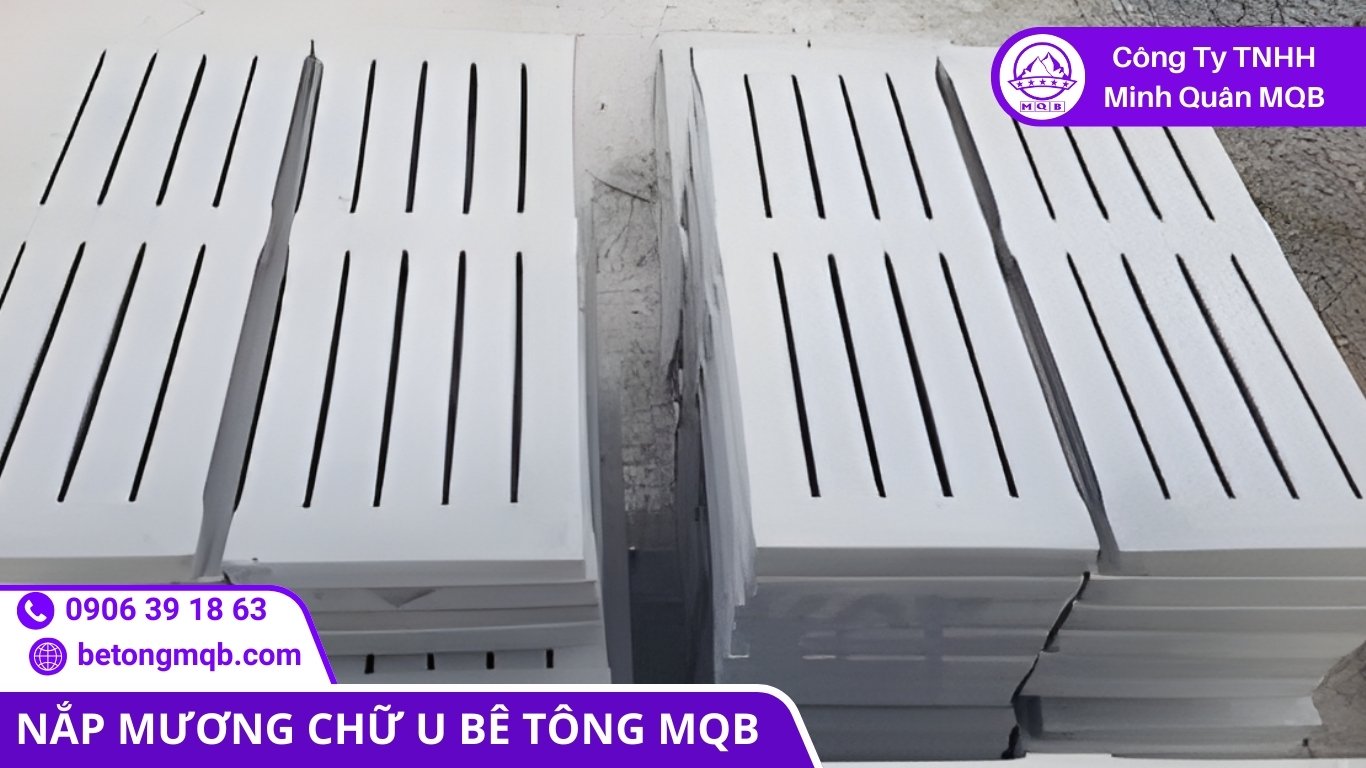 tấm đan nắp mương chữ U trong hệ thống thoát nước