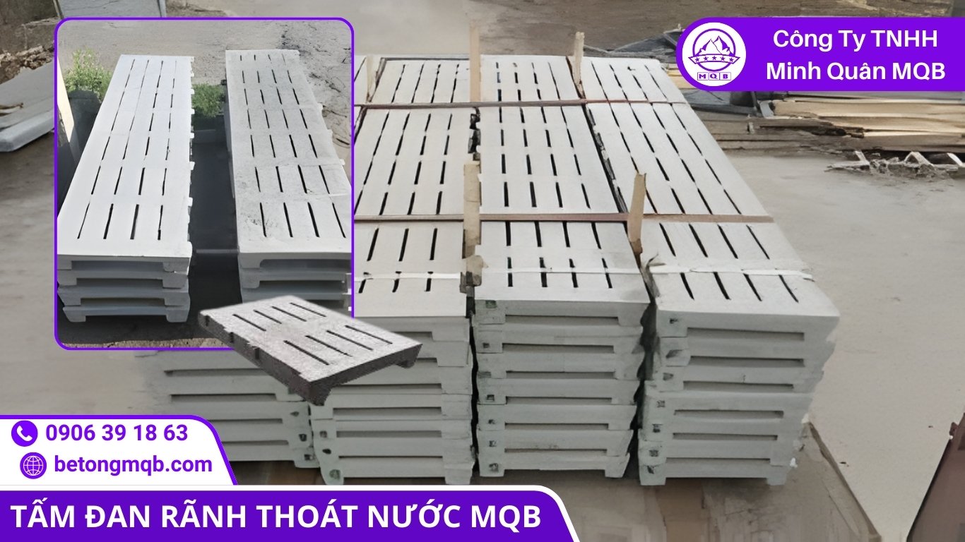 tấm đan rãnh thoát nước Vũng Tàu chịu tải ven biển