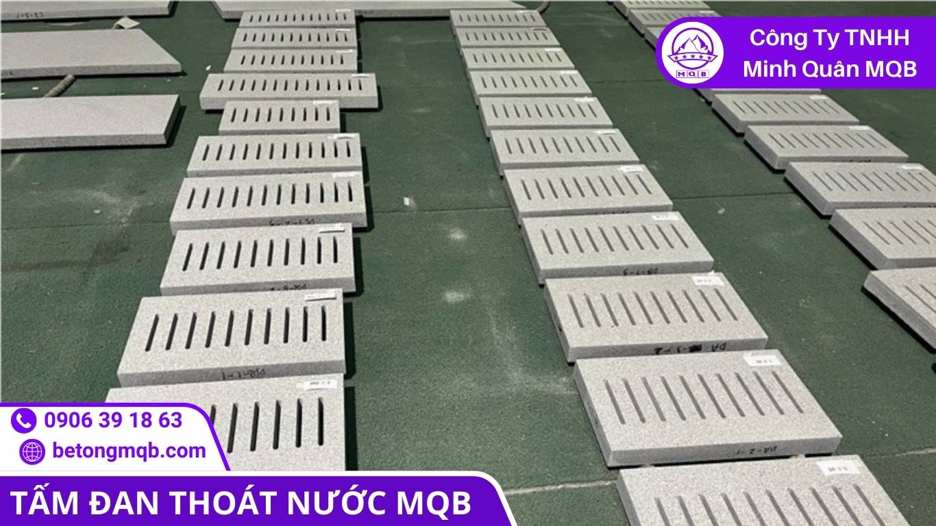 thay tấm đan thoát nước khi hệ thống xuống cấp diện rộng