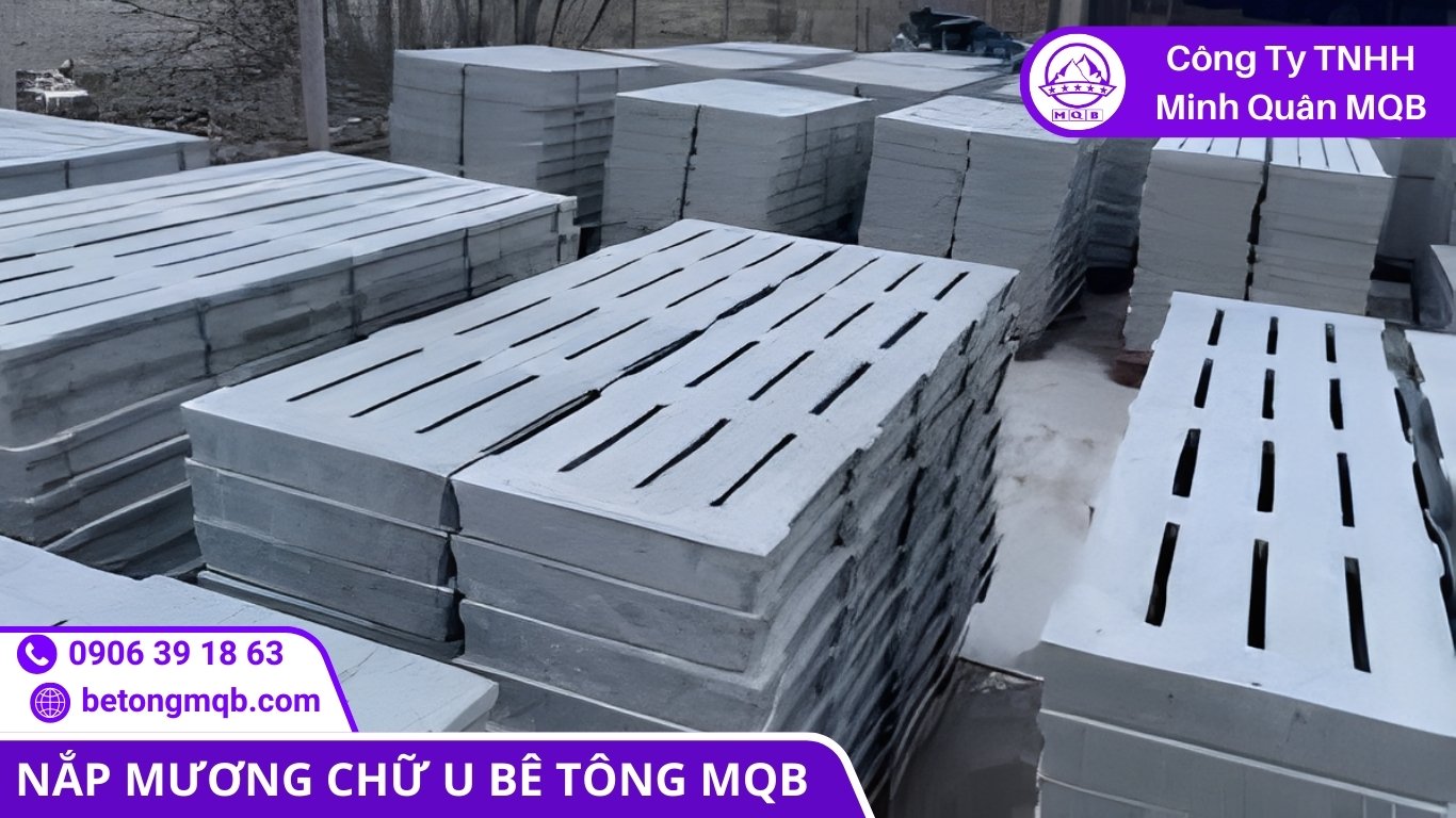 6 Xu Hướng Thiết Kế Mương Chữ U & Tấm Đan Nắp Mương Năm 2026 | Bê Tông MQB 2 thiết kế linh hoạt tấm đan nắp mương chữ U năm 2026