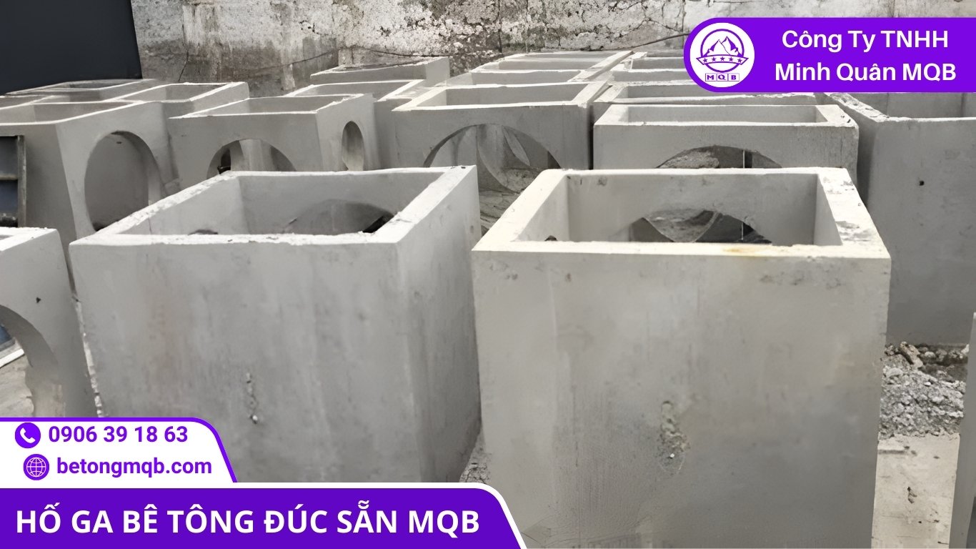 kiểm soát chất lượng và tiêu chuẩn kĩ thuật hố ga bê tông