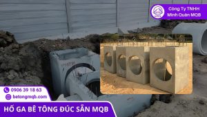 tối ưu tiến độ thi công hố ga bê tông