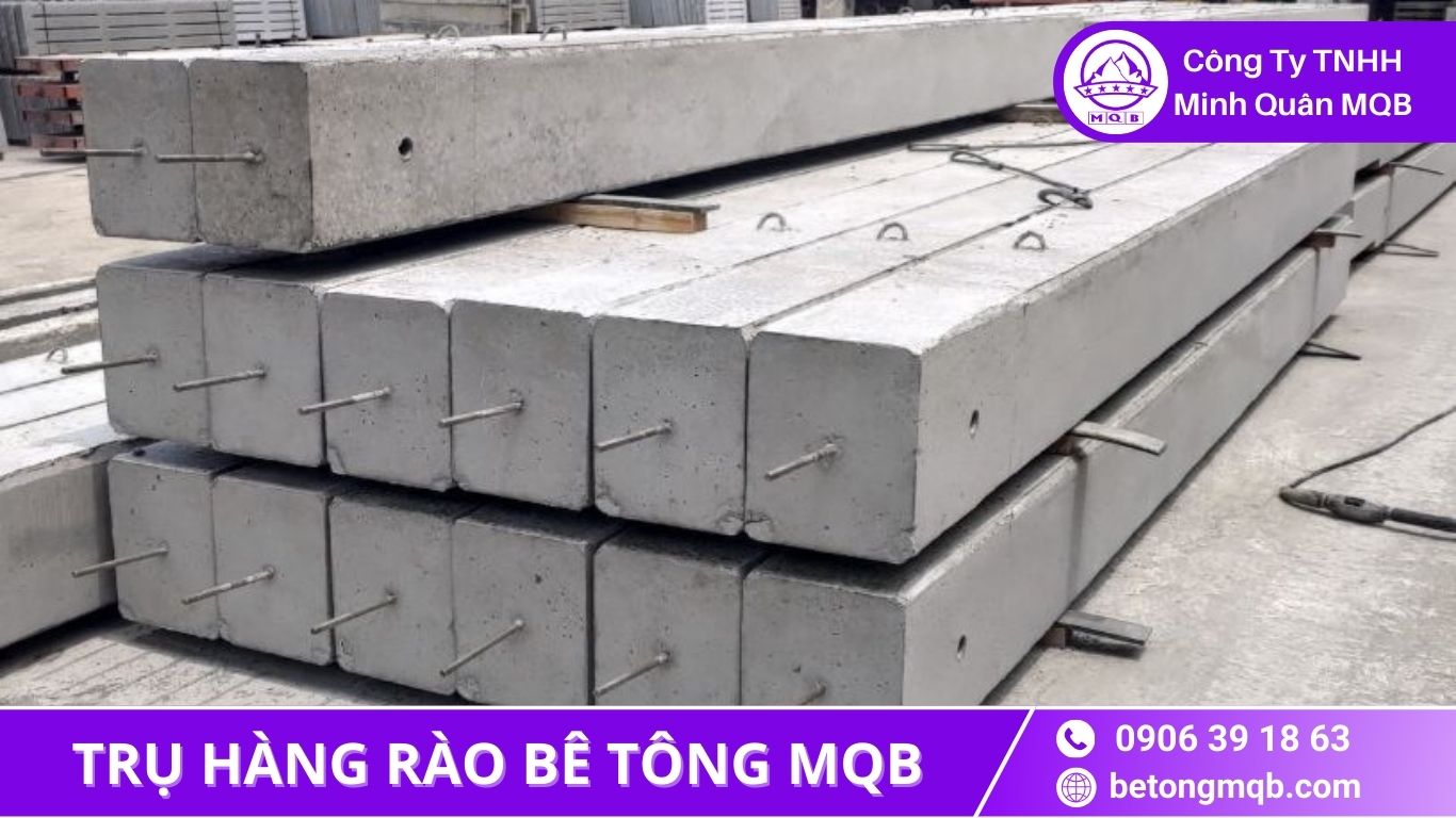 trụ bê tông rào đất nông nghiệp