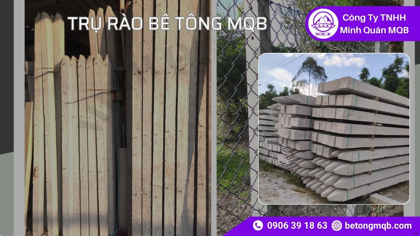 Khoảng Cách Trụ Rào Bê Tông Bao Nhiêu Là Chuẩn 2026? | Bê Tông MQB 1 khoảng cách trụ rào bê tông 1
