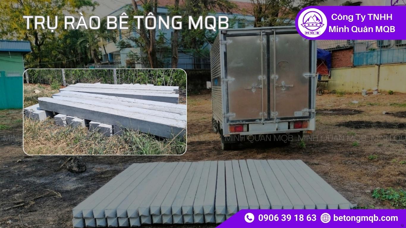 Vai Trò Trụ Rào Bê Tông Khu Đô Thị & Logistics 2026 | Bê Tông MQB 4 trụ rào bê tông khu đô thị 4