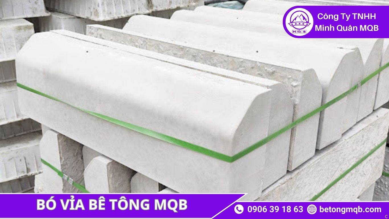 Bó Vỉa Bảo Vệ Hạ Tầng Ngầm – Giải Pháp Đô Thị 2026 | Bê Tông MQB 3 ứng dụng bó vỉa bảo vệ hạ tầng ngầm tại công trình