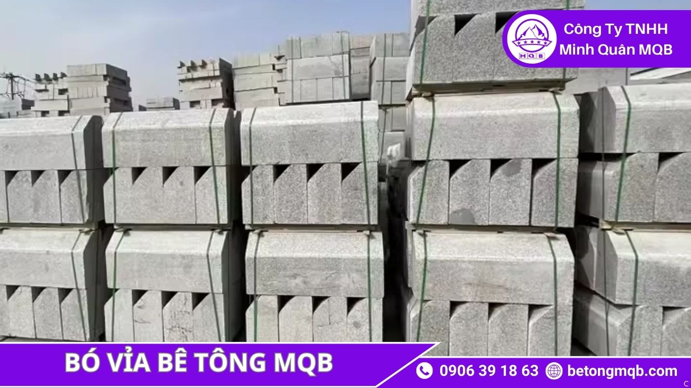 Bó Vỉa Bảo Vệ Tuyến Kỹ Thuật – Giải Pháp Hạ Tầng 2026 | Bê Tông MQB 3 ứng dụng bó vỉa bảo vệ tuyến kỹ thuật tại khu dân cư miền Nam