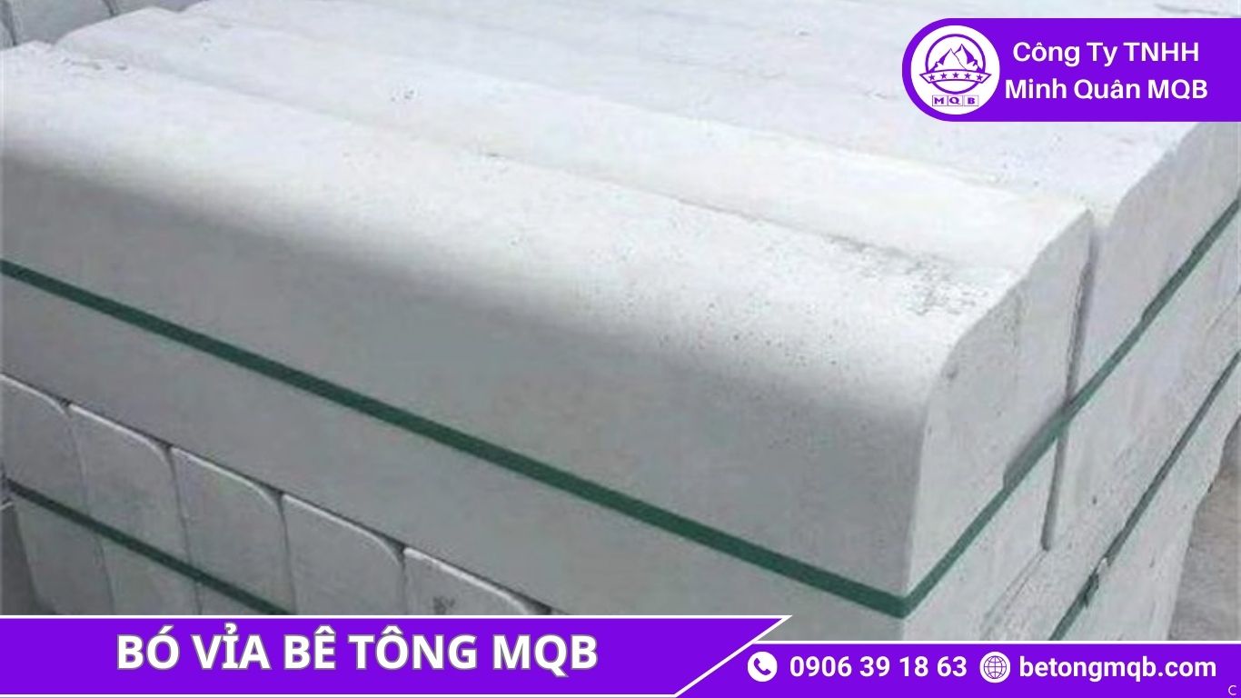 Bó Vỉa Tái Thiết Vỉa Hè Sau Bão – Ổn Định Mép Đường 2026 | Bê Tông MQB 3 ứng dụng bó vỉa tái thiết vỉa hè tại các khu dân cư