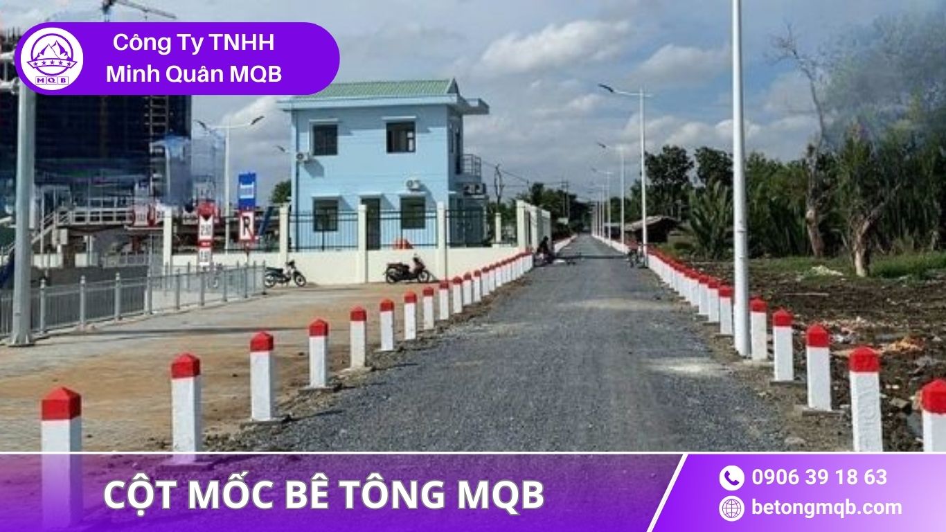 ứng dụng cột mốc bê tông đô thị trong quản lý hạ tầng số