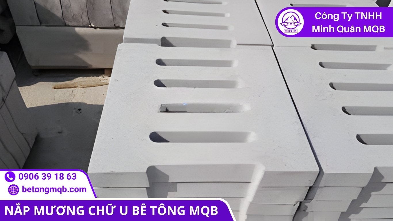 Giải Pháp Tấm Đan Rãnh Thoát Nước Long Thành Đầu Năm 2026 | Bê Tông MQB 2 ứng dụng tấm đan rãnh thoát nước chịu tải tại khu công nghiệp Long Thành