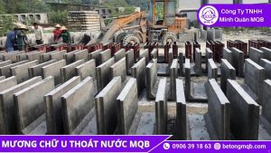 ưu điểm mương chữ U thoát nước mùa mưa