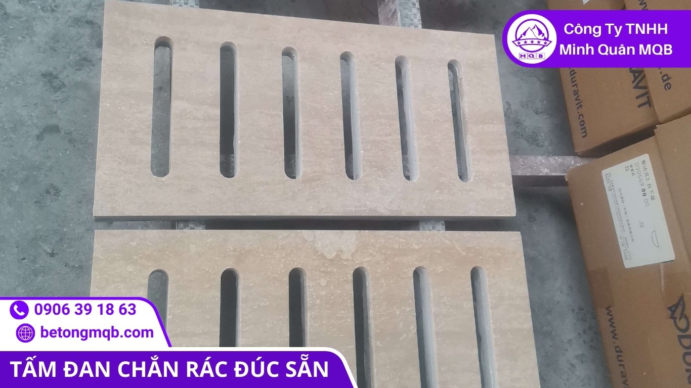 Bảo trì tấm đan chắn rác kết hợp đánh giá hiệu quả vận hành