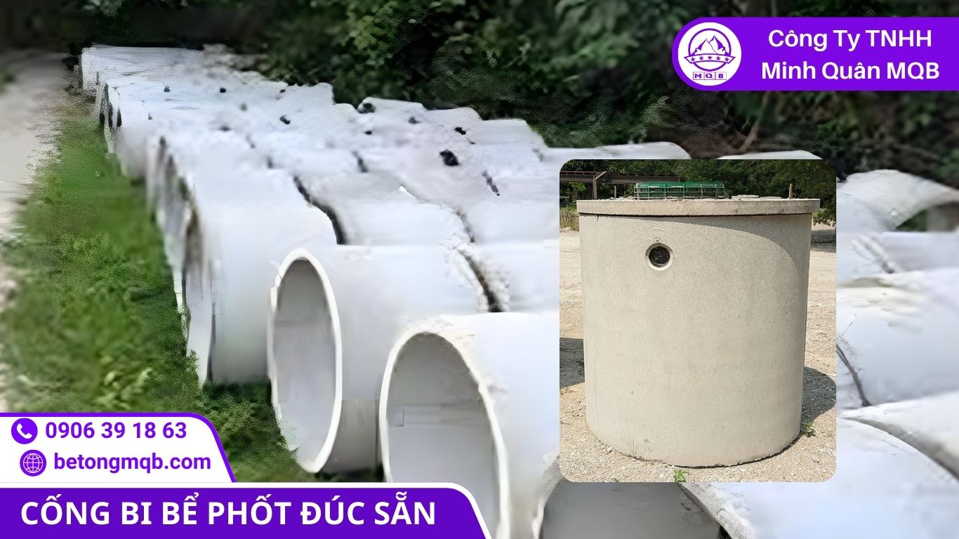7 Cách Làm Bể Phốt Nước Ngầm Cao Không Bị Đầy, Thấm | Bê Tông MQB 2 Chống thấm bể phốt nước ngầm cao tại mạch nối cổ ống