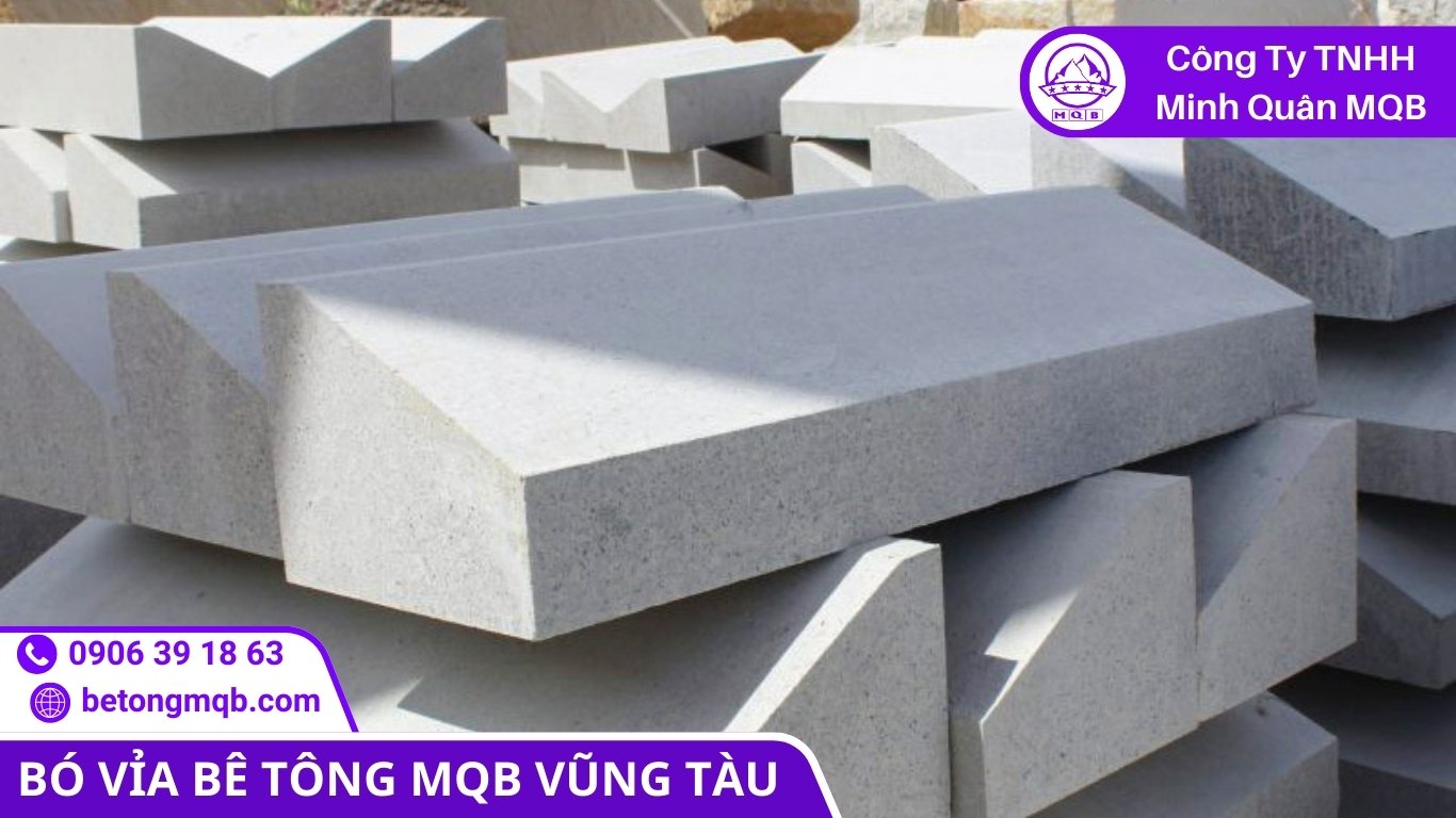 bó vỉa bê tông Vũng Tàu chịu lực kiểm tra dung sai hình học và bề mặt trước khi đưa lên tuyến