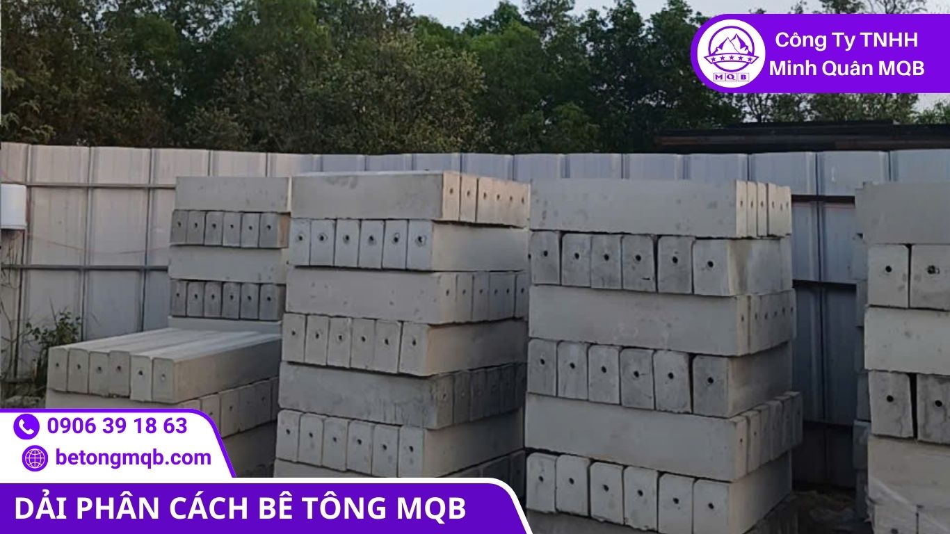 bó vỉa bê tông xếp pallet tại Tân Phước