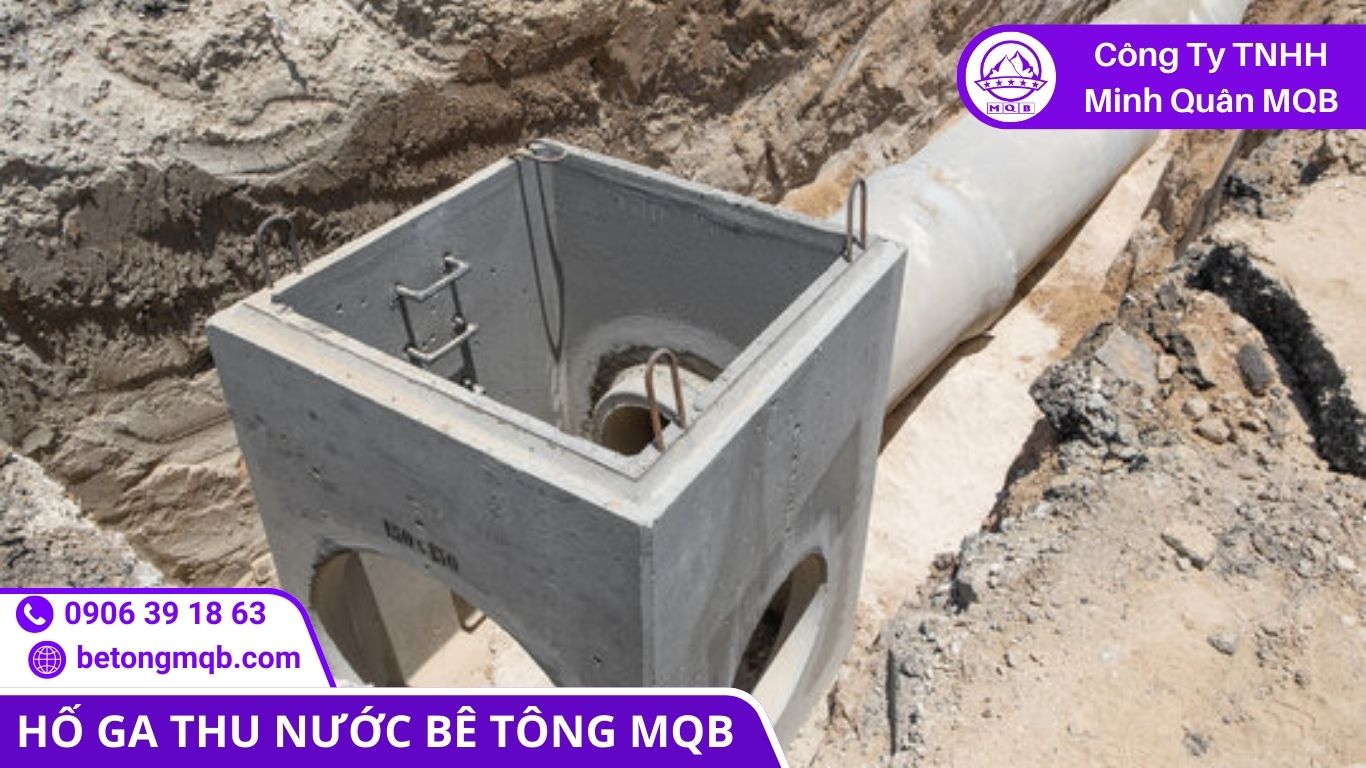 5 Chi Tiết Hố Ga Thu Nước Mưa Cần Có | Bê Tông MQB 2 chi tiết hố ga thu nước mưa kèm checklist duyệt shopdrawing cho kỹ sư giám sát
