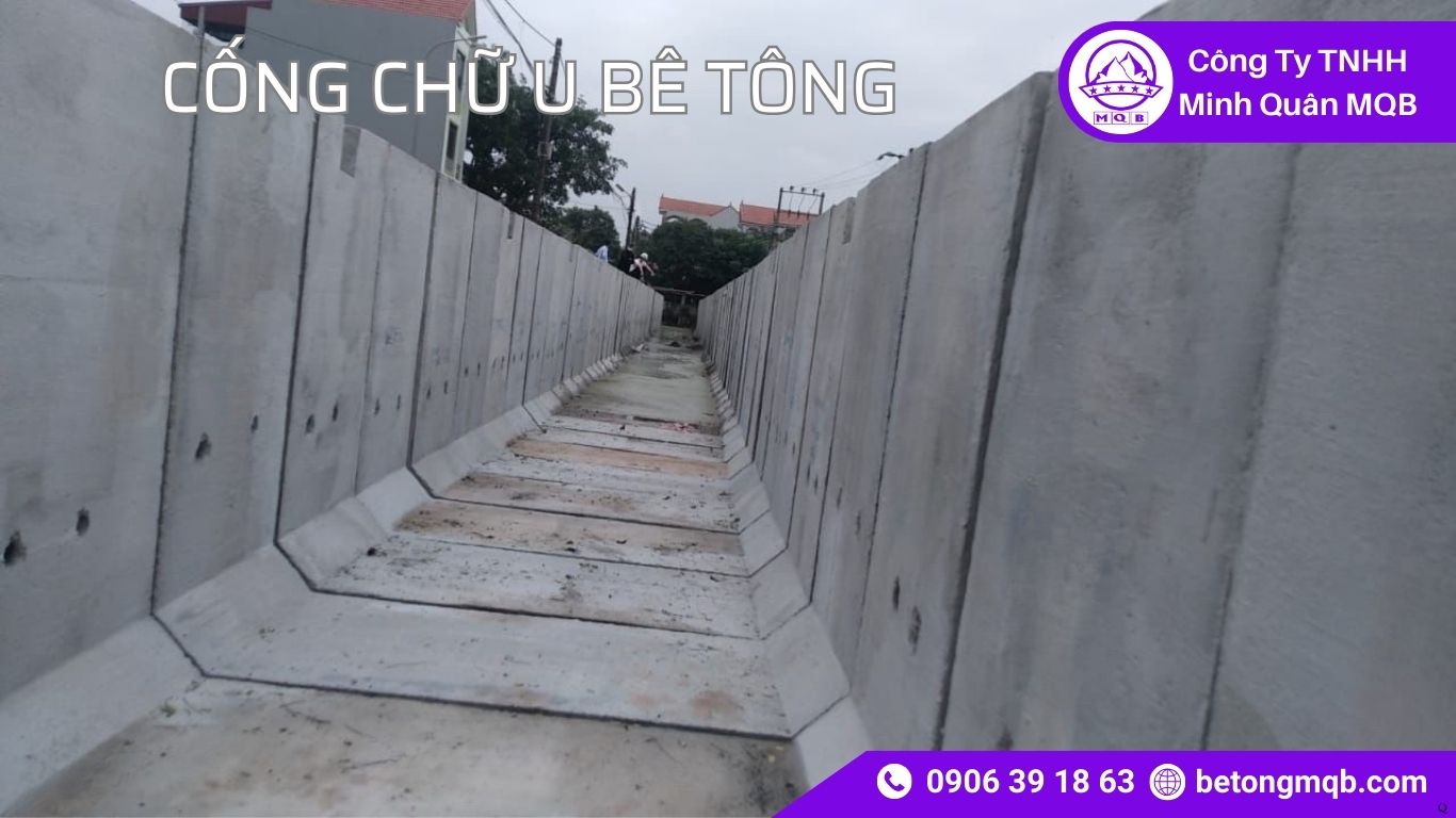 6 Ứng Dụng Cống Chữ U Bê Tông Cho Đường Nội Bộ & Logistics 2026 | Bê Tông MQB 4 6 Ứng Dụng Cống Chữ U Bê Tông Cho Đường Nội Bộ & Logistics 2026 MQB