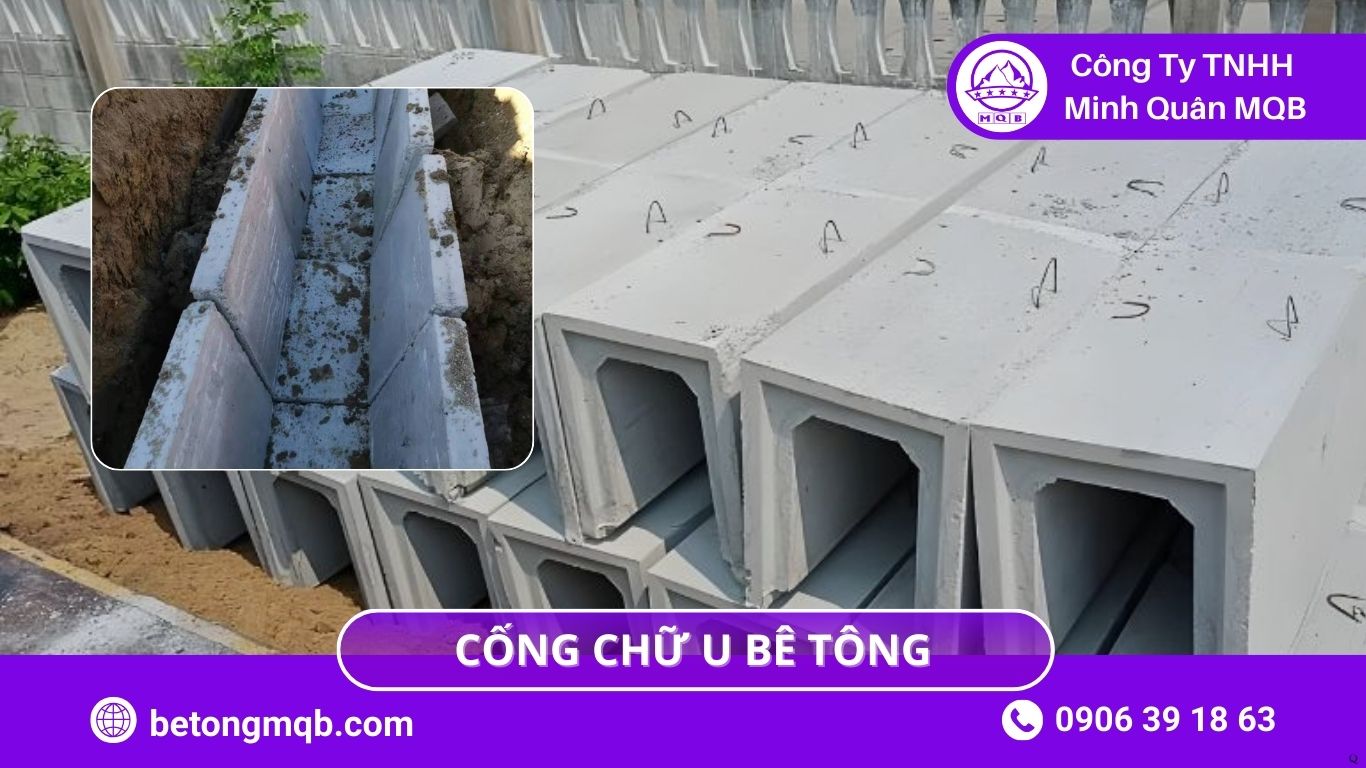 7 Giải Pháp Cống Chữ U Bê Tông Thoát Nước Mưa Lớn, Chống Ngập 2026 | Bê Tông MQB 2 7 Giải Pháp Cống Chữ U Bê Tông Thoát Nước Mưa Lớn, Chống Ngập 2026 | Bê Tông