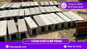 6 Vai Trò Cống Chữ U Bê Tông Trong Khu Công Nghiệp Mới 2026 | Bê Tông MQB