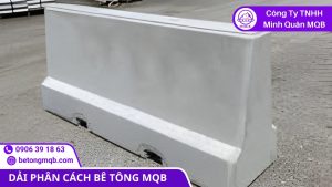 Đo kiểm hình học và kích thước tại bãi tập kết dải phân cách bê tông cố định